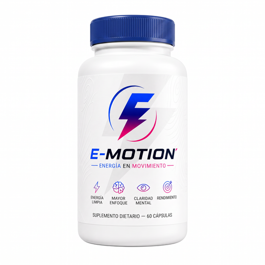 E-MOTION® - La energía que no se corta a las 3 de la tarde